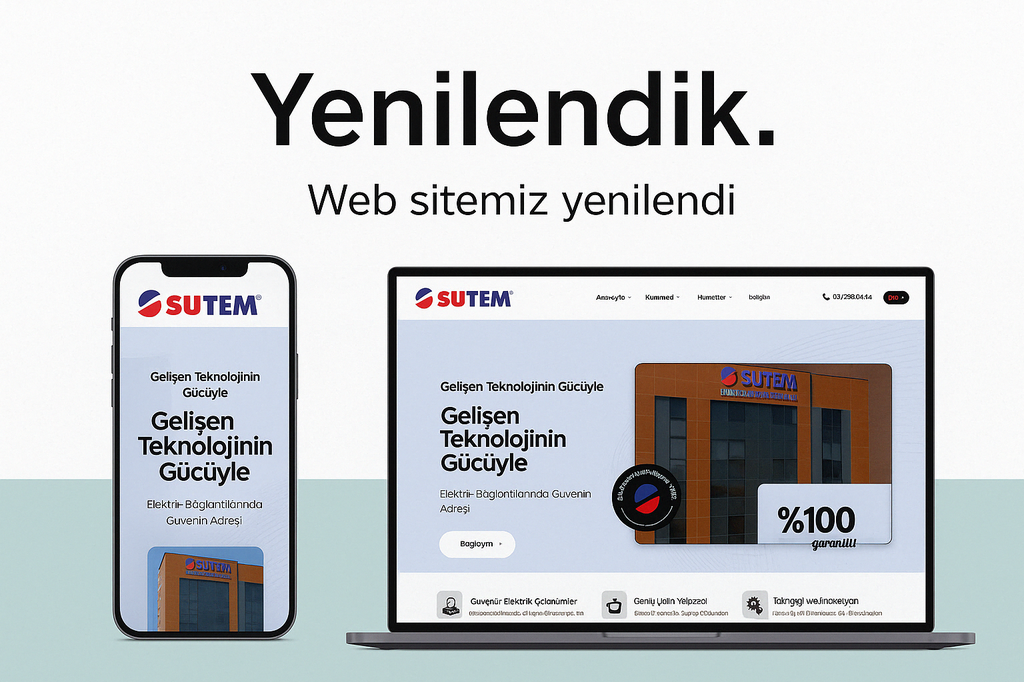 Web Sitemiz Yenilendi